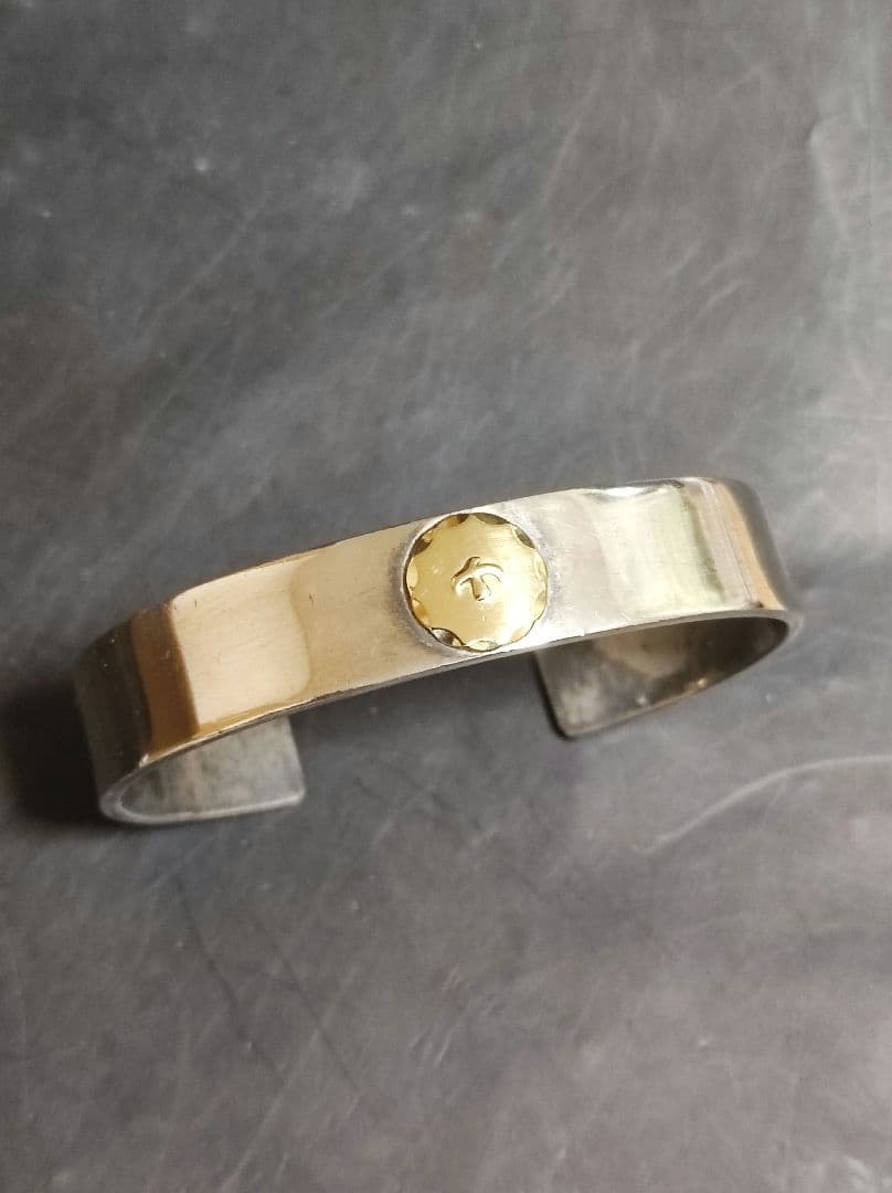 ゴローズgoro's平打ちバングル サイズM - メルカリ