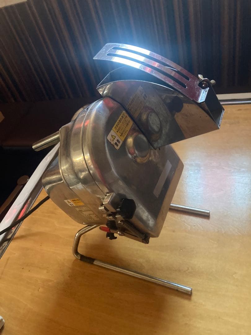 電動　ネギスライサー　動作確認