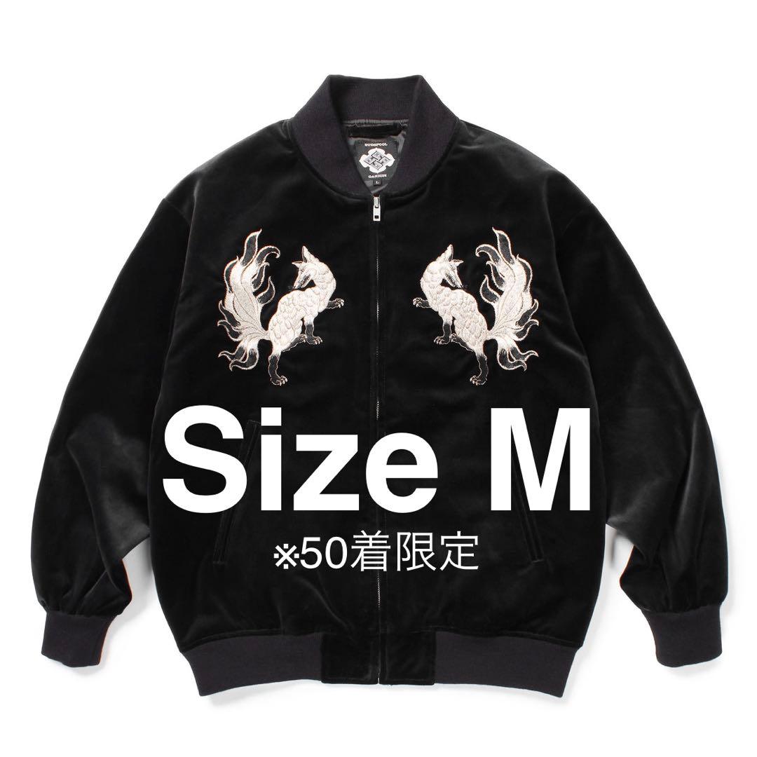 GAKKIN BUDSPOOL 白墨狐 SOUVENIR JACKET M