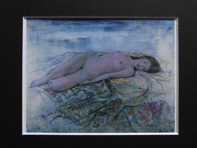 高田明義、【耀の中に】、希少な大判額装用画集より、美品、日本人画家