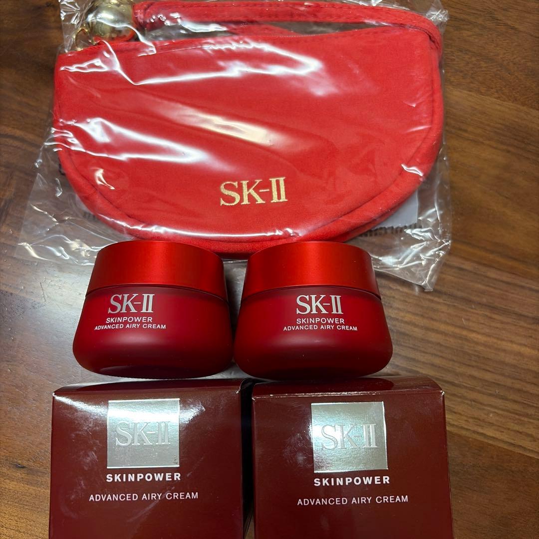 【新品未開封品】SK-IIスキンパワーアドバンストエアリークリーム計100g♡