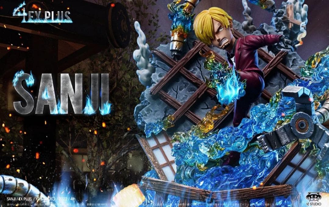 ワンピース Yz サンジ ガレージキット ガレキ スタチュー フィギュア