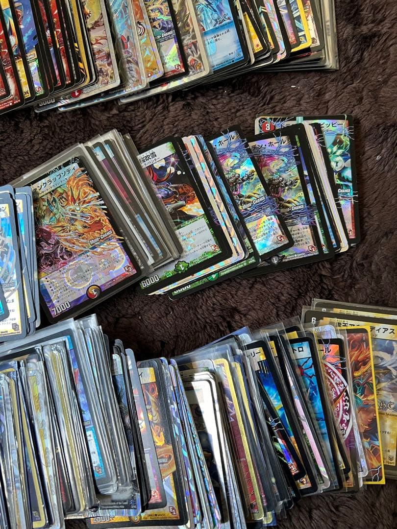 デュエルマスターズ旧枠、金枠、銀枠、スリーブ、ファイルケース半引退