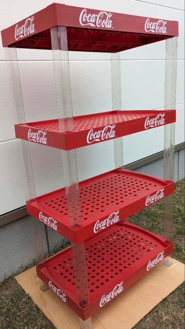 希少　コカコーラ　 飾り棚　ディスプレイラック　4段　非売品