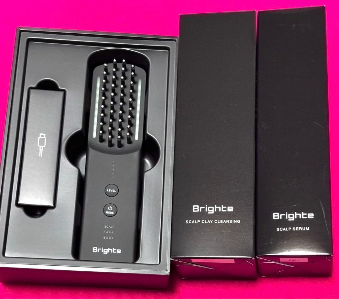 Brighte エレキブラシ 3点セット 楽天市場】【5日23:59終了セットイベント開催中】＼新色登場／【公式