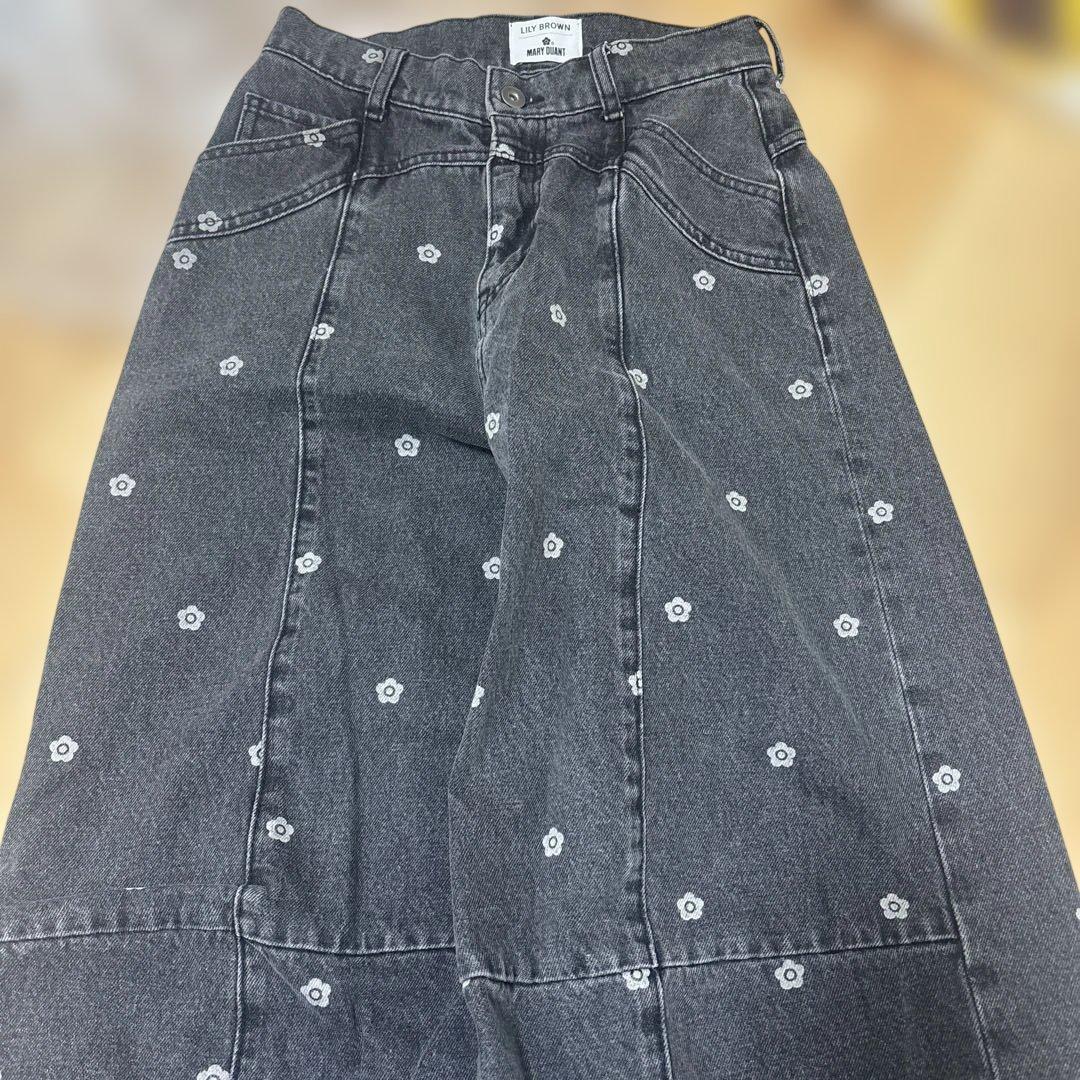 LILY BROWN×MARY QUANT デニムパンツ