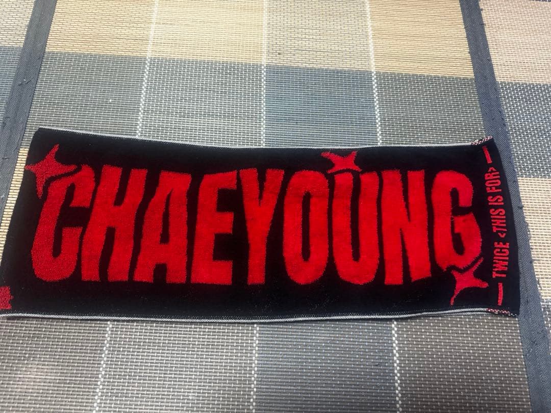 twice チェヨン CHAEYOUNG マフラータオル - メルカリ