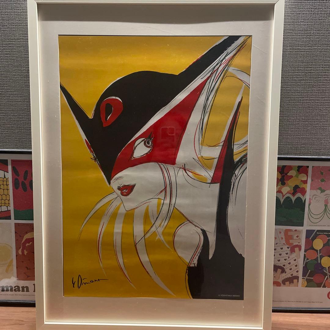 天野喜孝『マドンナ Ⅱ』天野喜孝展ポスター ドロンジョ様 - メルカリ