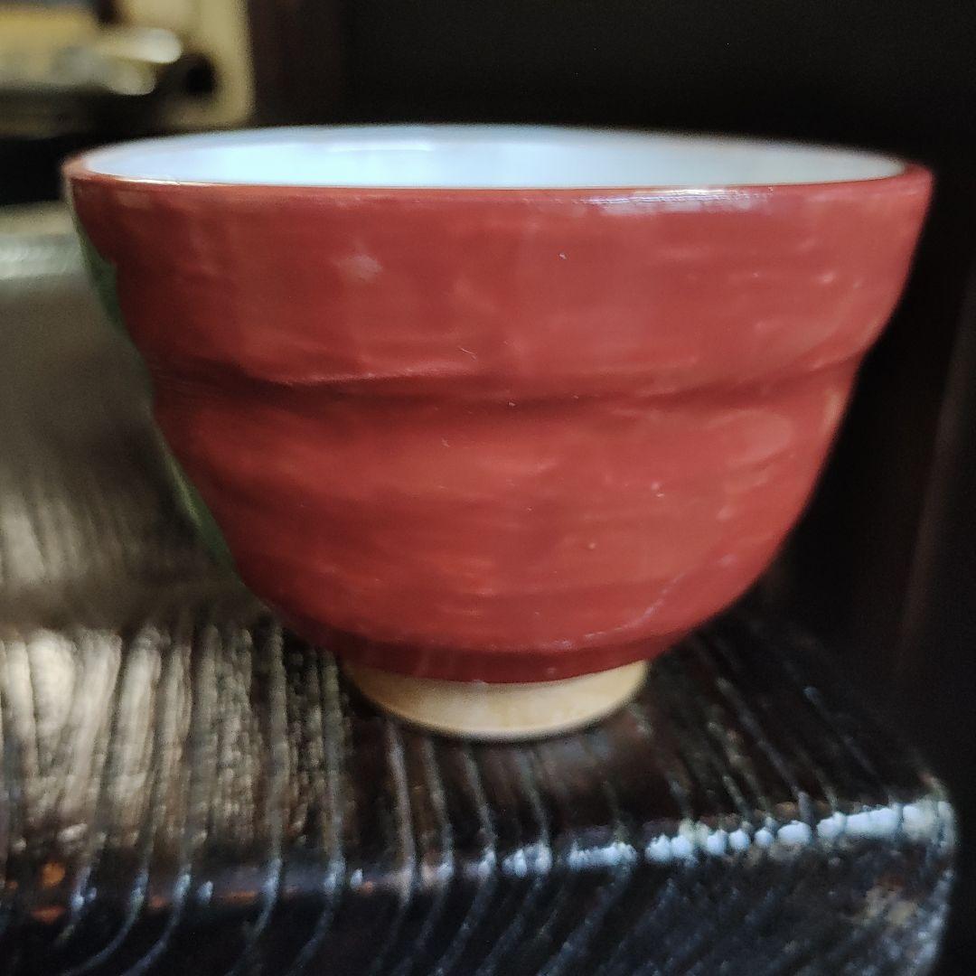 新品 未使用 箱入り陶庵 とうあん湯呑み 赤塗り紫陽花 - メルカリ