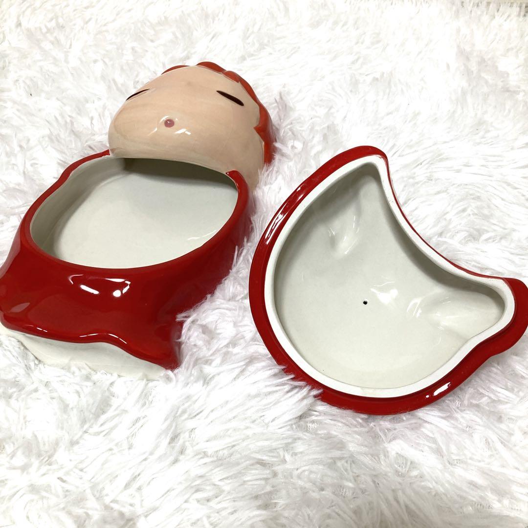 ♡激レア♡ ☆極美品☆ 崖の上のポニョ キャンディポット 陶器 ジブリ