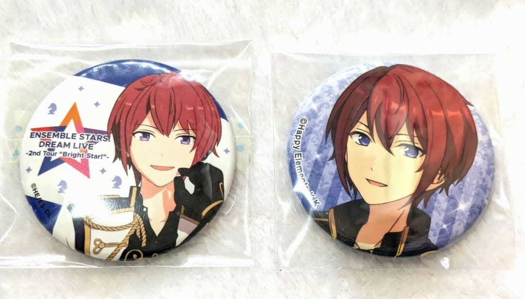 あんスタ 朱桜司 缶バッジ - メルカリ