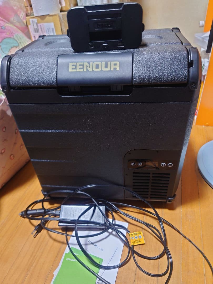 EENOUR 車載冷蔵庫18L 【別売りバッテリー付き】 EENOUR 冷温庫 車載冷蔵庫 バッテリーセット 10L 18L バッテリー付き