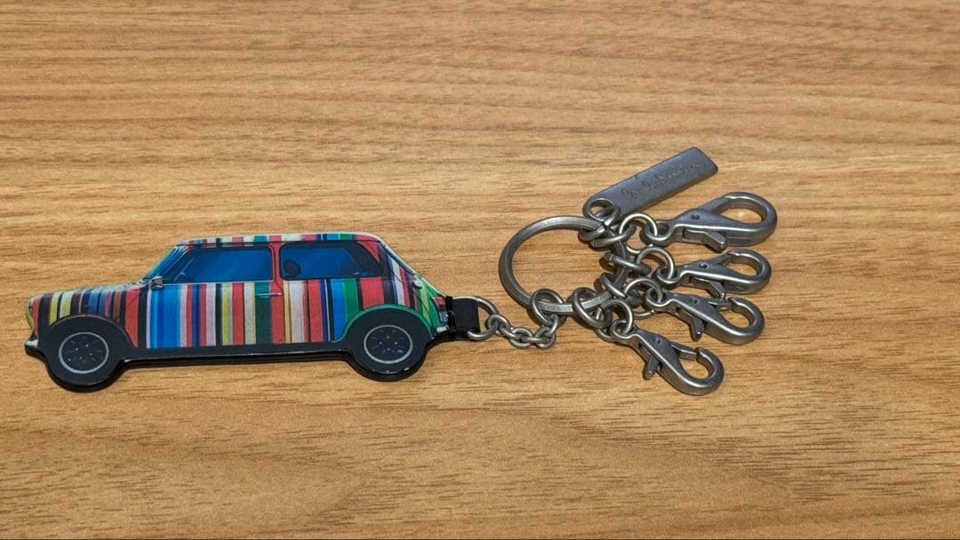 Paul Smith ポールスミス ミニクーパー チャーム キーホルダー