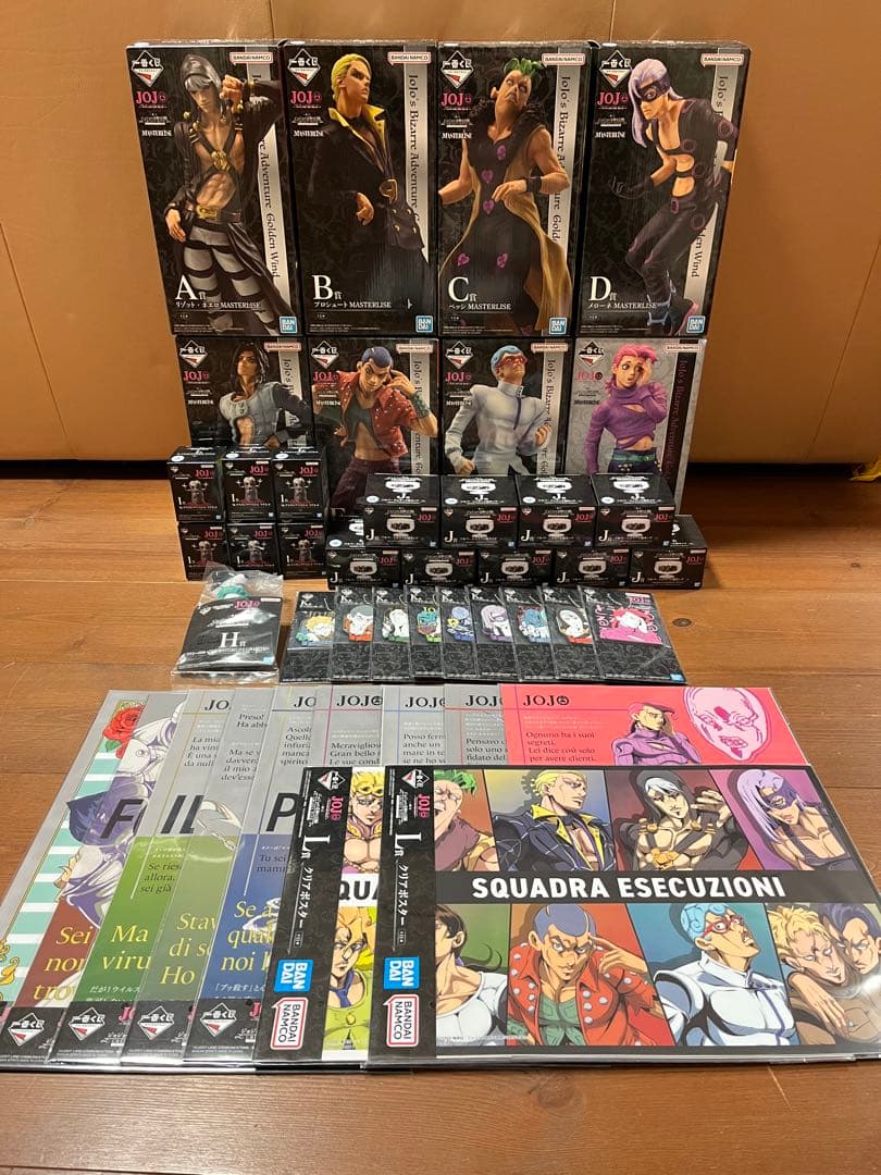 一番くじ ジョジョの奇妙な冒険 ジョジョ フルコンプ コンプ 5部 暗殺