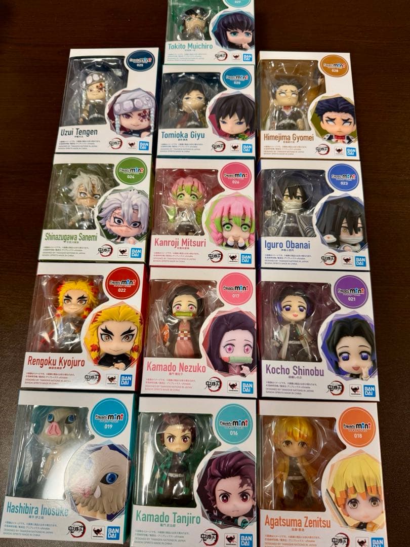 鬼滅の刃 フィギュアーツミニ 柱9体＋炭治郎・善逸・伊之助・禰豆子