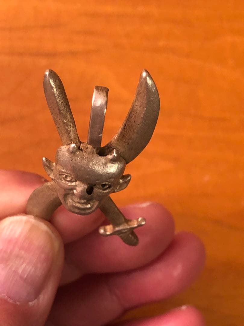 ビンテージ 10s デビル 悪魔 サタン インダストリアル アンティーク