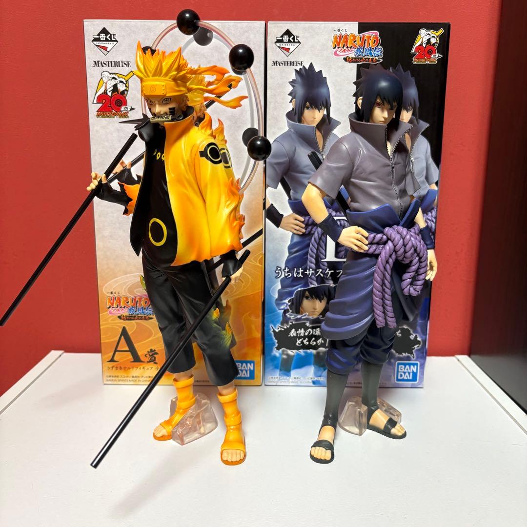 初版 一番 くじ 紡がれる火の意志 B賞 うちは サスケ 写輪眼 輪廻