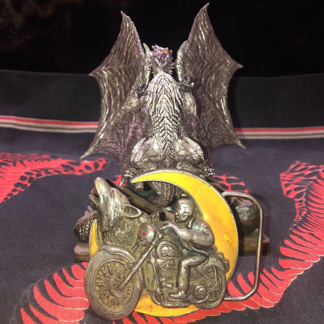 バックル　アメリカ　コロラド　月　鉄　ベルト　金具　荒野　騎士　道　光　90s