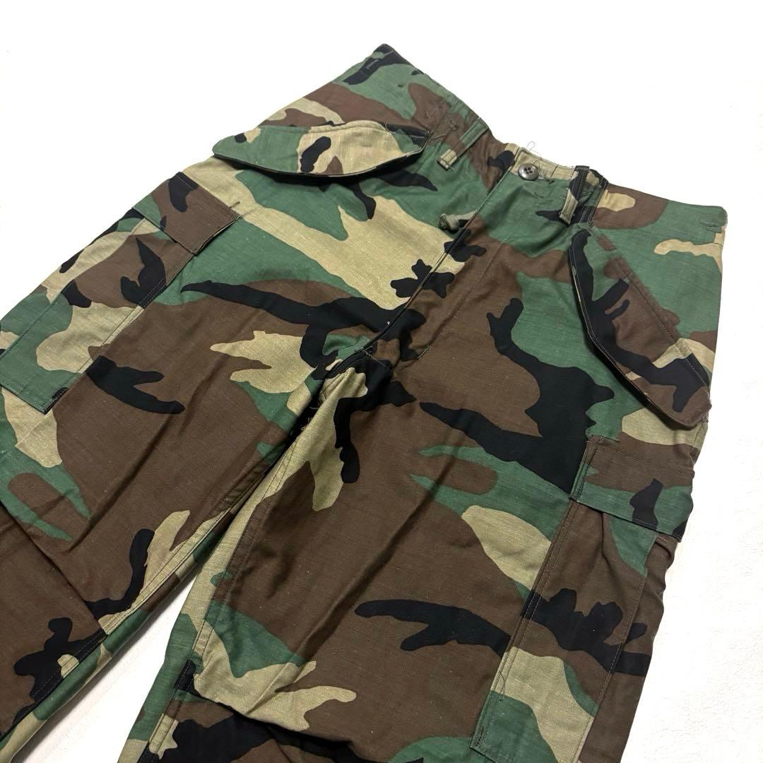 極美品 S-R 米軍実物 80s 迷彩 M-65フィールドパンツ ウッドランド