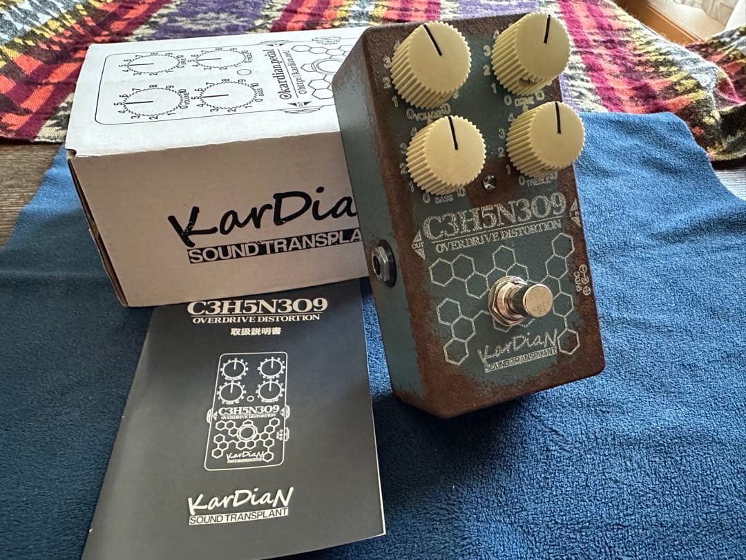 KarDian C3H5N309 オーバードライブ・ディストーション