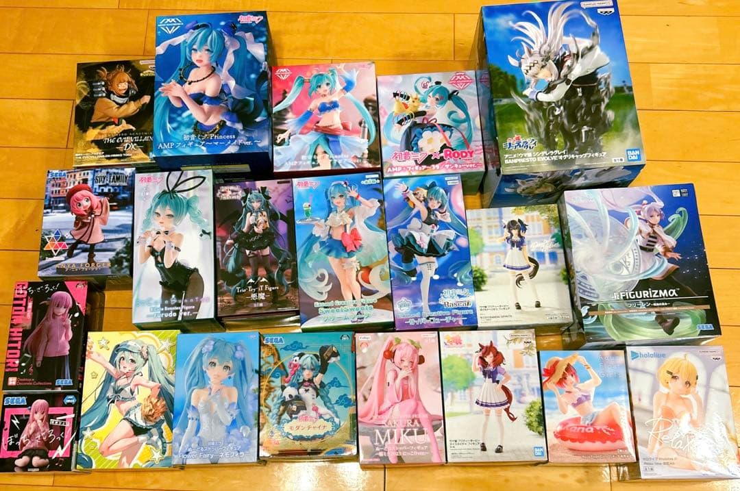 【21点セット】フィギュア　まとめ売り　初音ミク　美少女　ウマ娘　アニメ 新作美少女フィギュアまとめ。『ウマ娘』『Fate』『アズールレーン