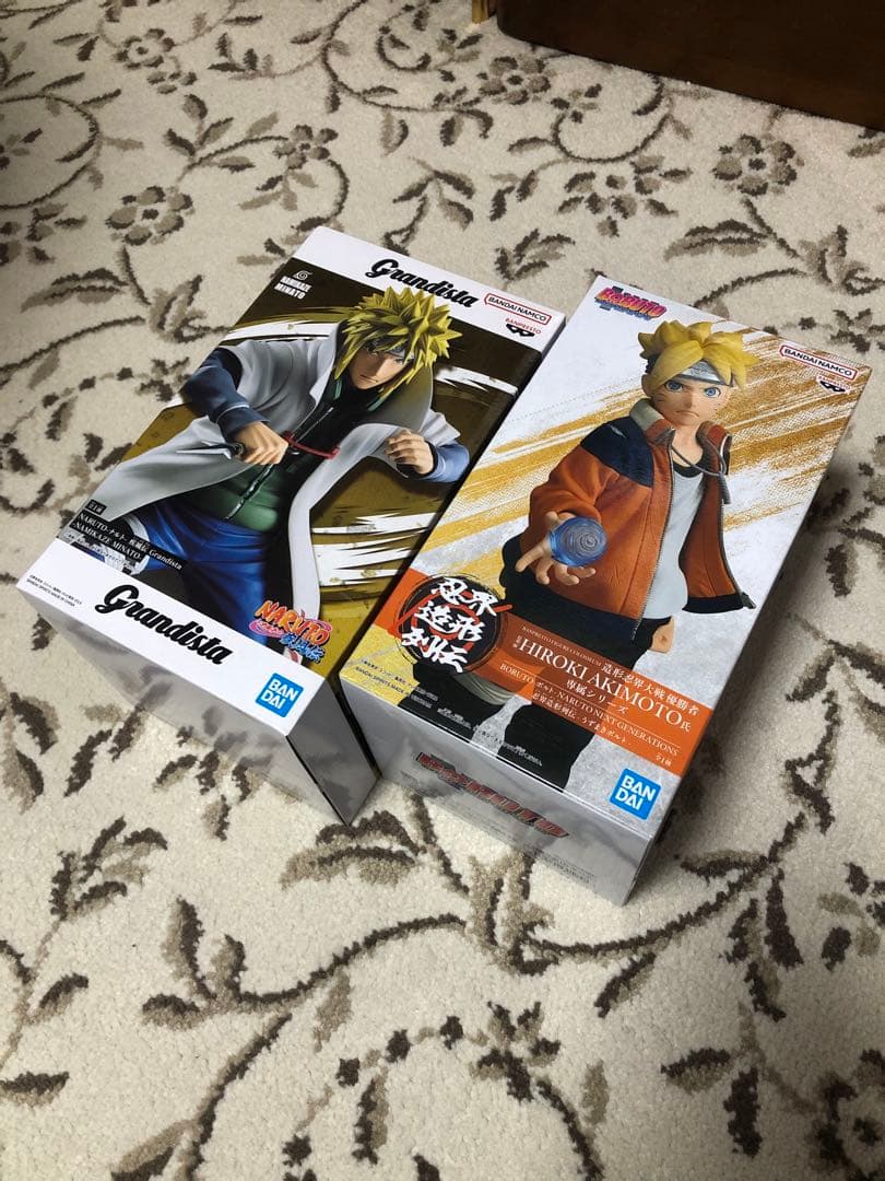 ナルト 忍界造形列伝 フィギュア 波風ミナト うずまきボルト 計12個