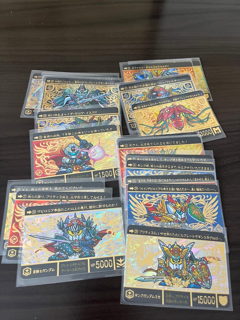 引退品 SDガンダム外伝 カードダスセット - メルカリ