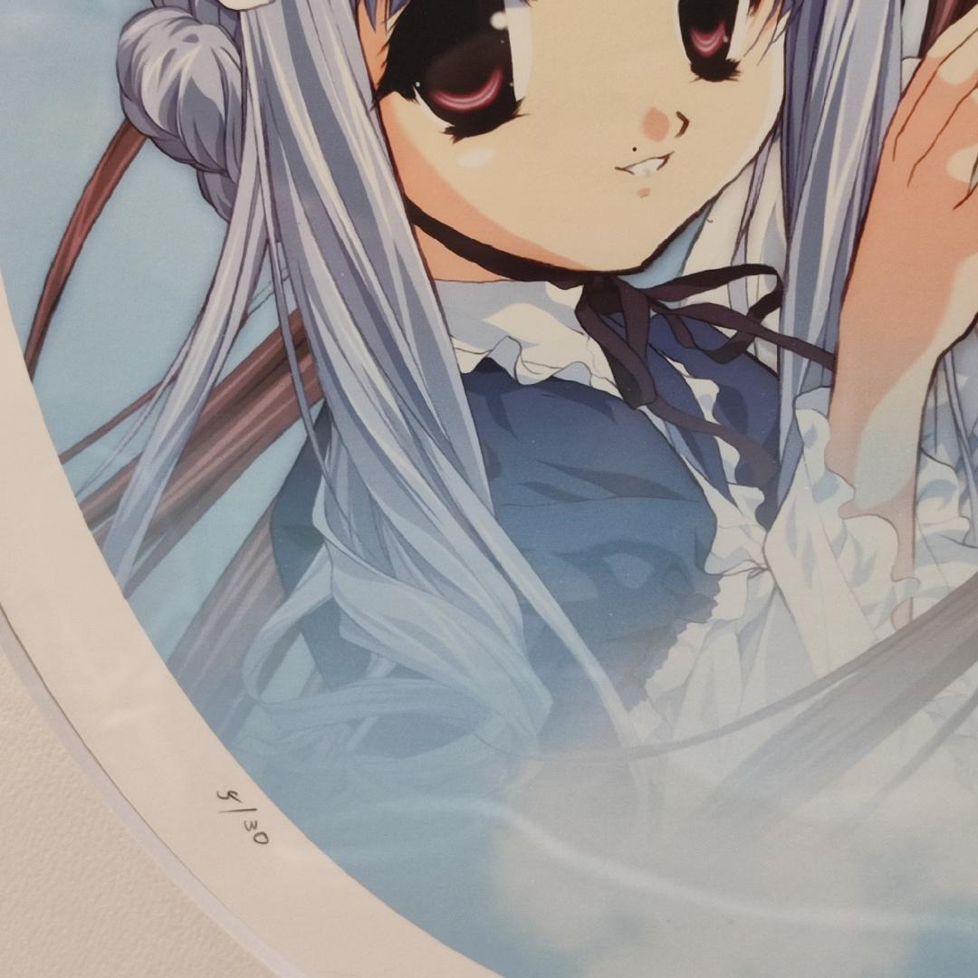 事務所 アールビバン 版画 天広直人 可憐&亞里亞 5/30 シルク