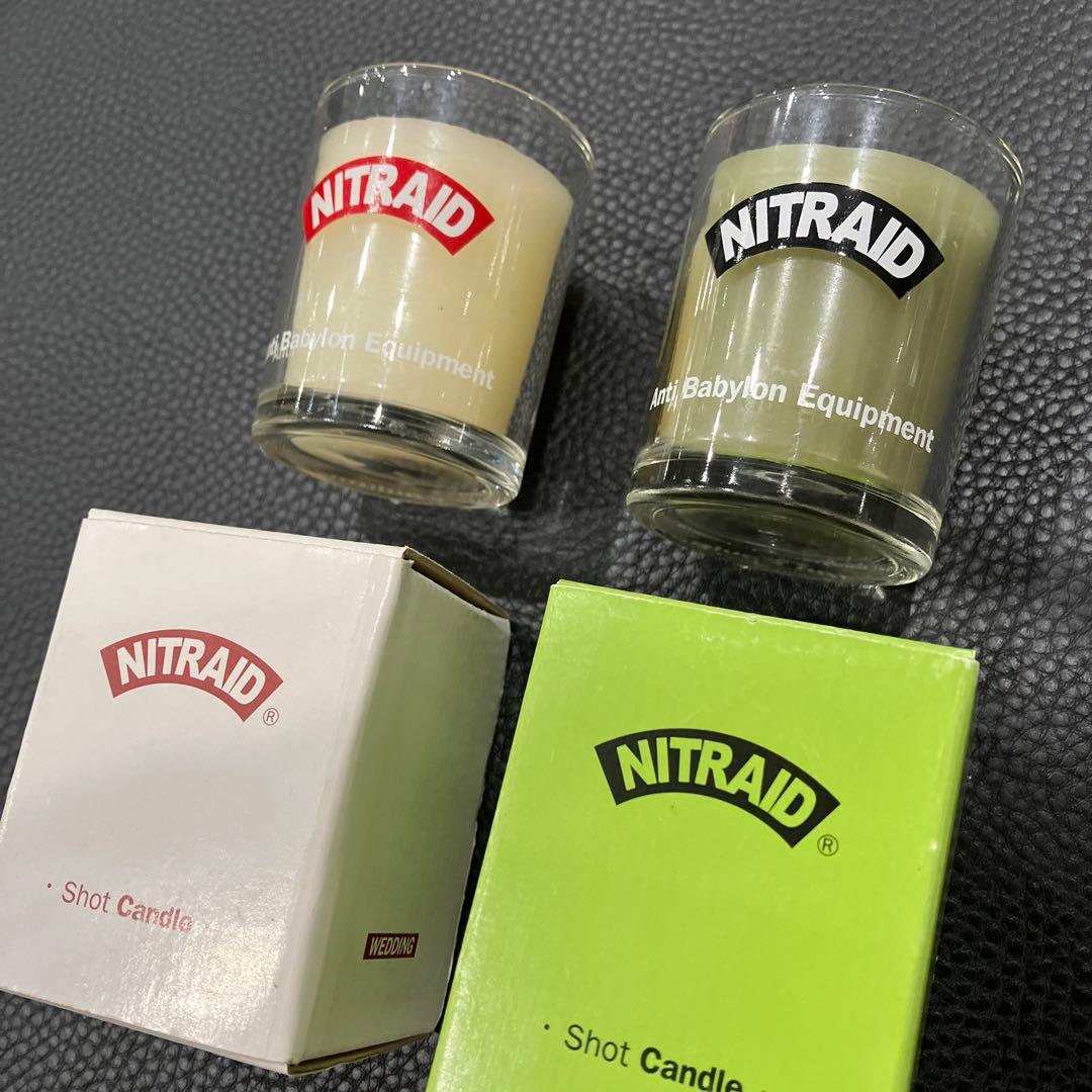 NITRAID ショットキャンドル 2色セット　新品未使用