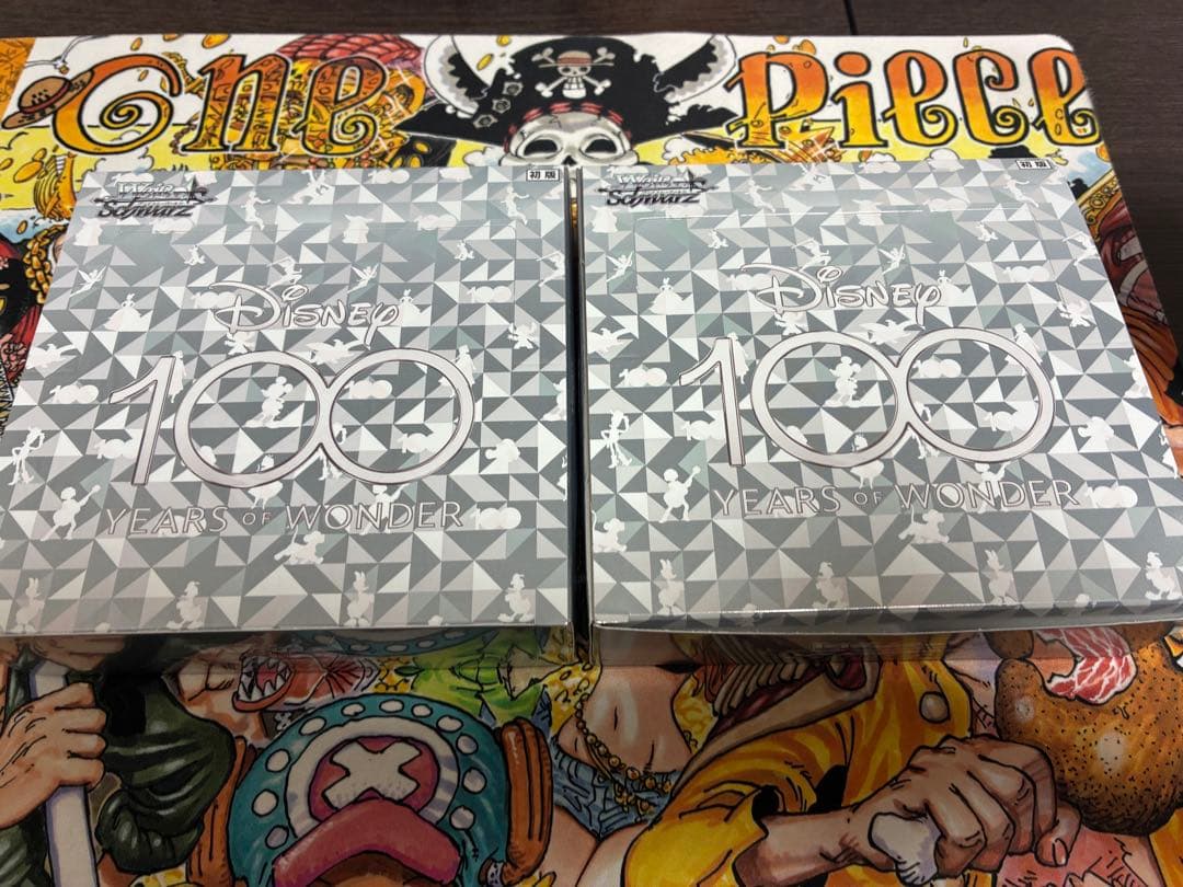 ヴァイスシュバルツ　Disney 100 2BOX シュリンク付、シュリンク無