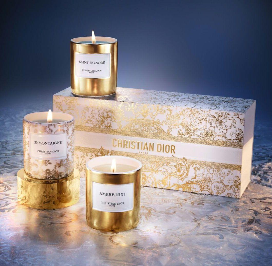 新品未使用品 DIOR ディオール限定キャンドルコレクション