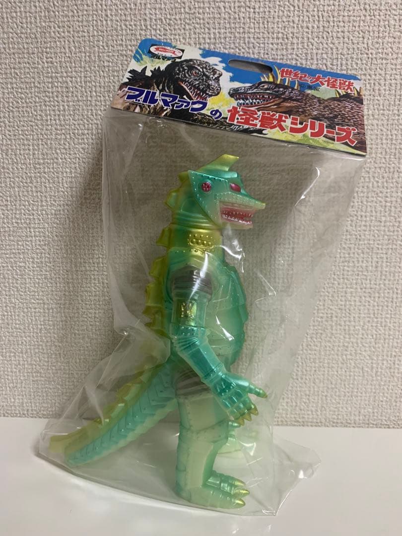 ブルマァク　ブルマァクの怪獣シリーズゴジラ対メカゴジラ　メカゴジラ蓄光グリーン 2月21日(金)より受注受付開始】【ブルマァク】メカゴジラ(蓄光グリーン