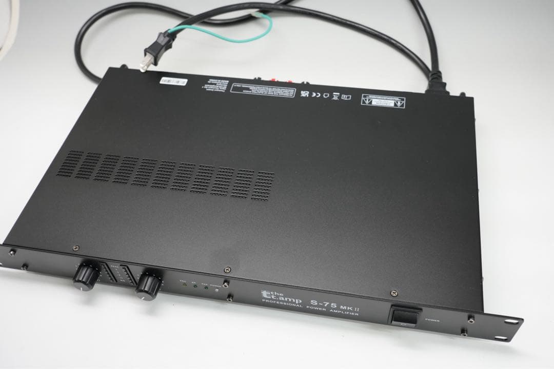 the t.amp S-75 MKII パワーアンプ the t.amp S-75 MK II – United States
