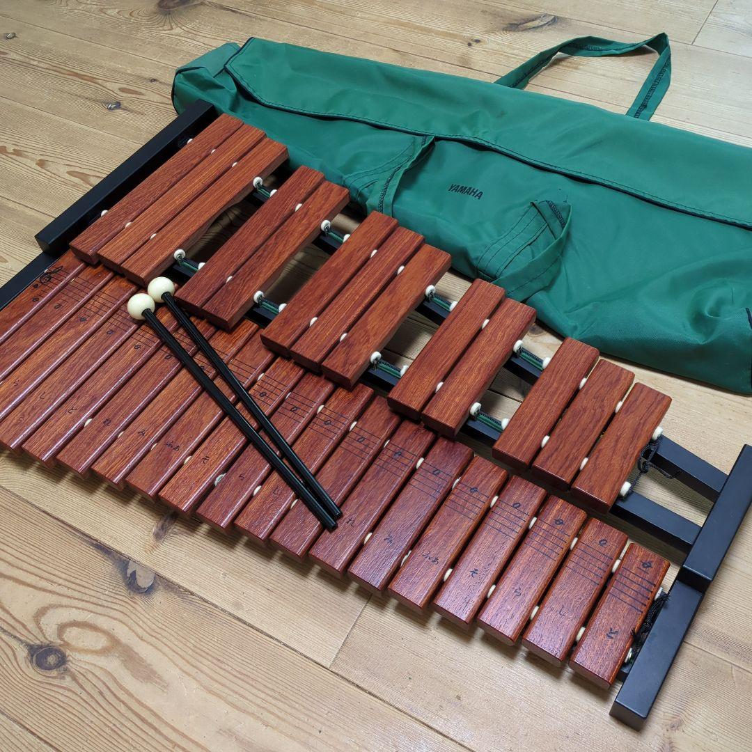 美品 YAMAHA ヤマハ TX-6 卓上木琴 32音マレット ケース付き - メルカリ