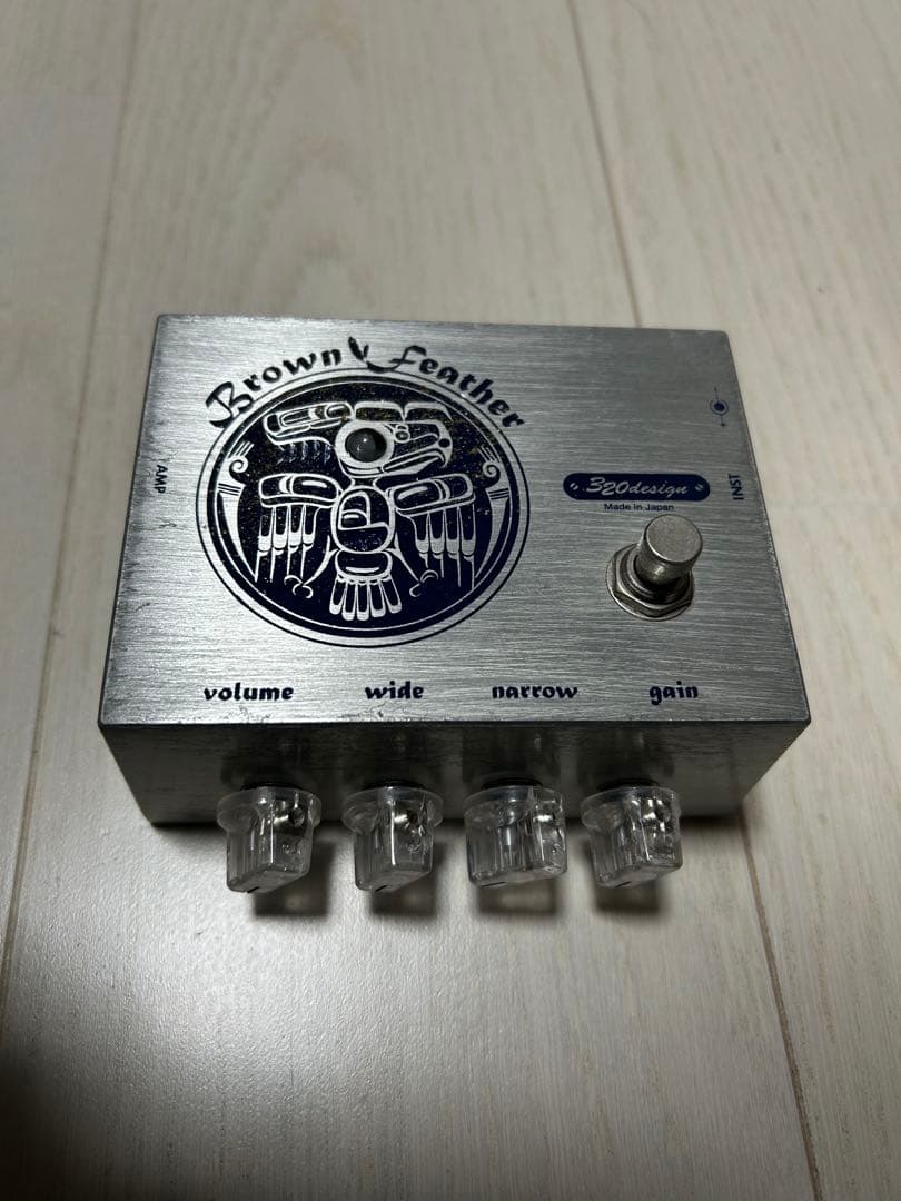 Brown Feather ギターエフェクター 320design エフェクター Brown Feather｜トレファクONLINE