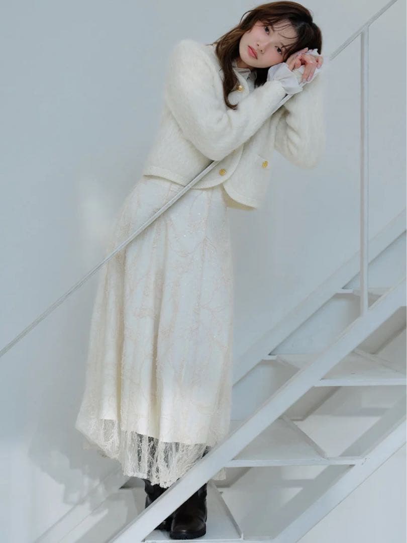 エンブロイダリースカート