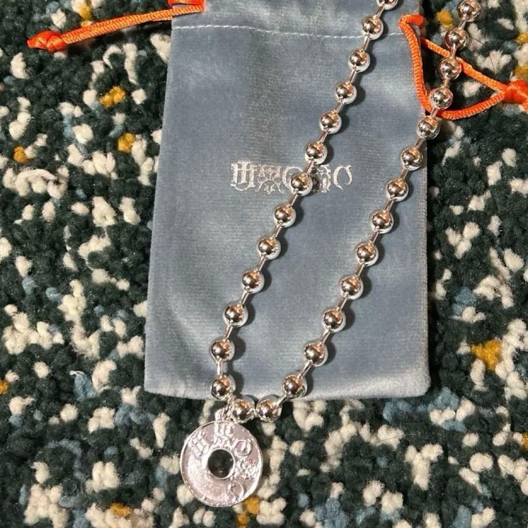 最安値　リアルくん着用 provmewrong ネックレス ボールチェーン provemewrong ボールチェーンネックレス 【破損あり】リアルくん着用