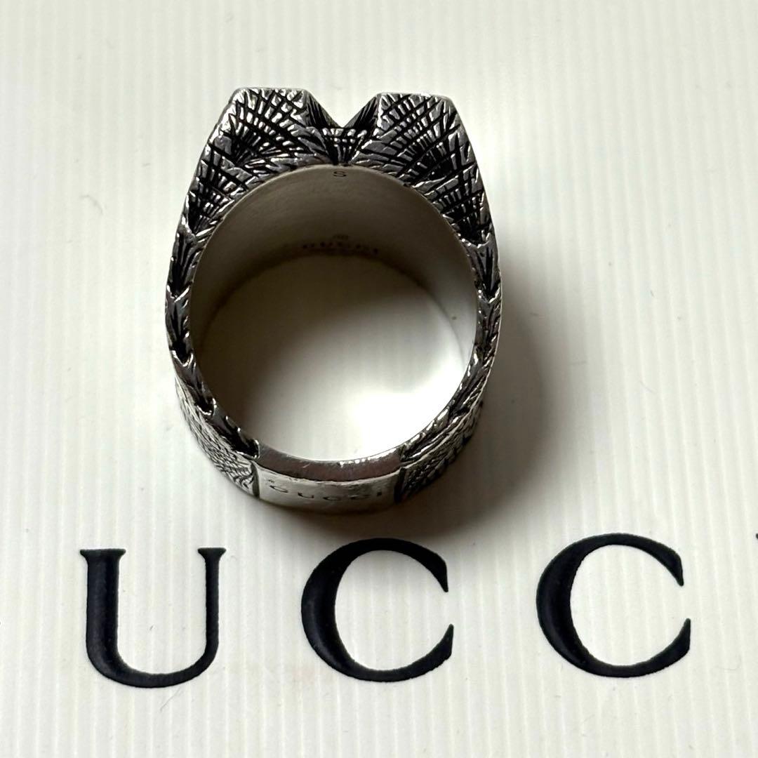 貴重サイズ！！ グッチ GUCCI イニシャル リング M アラベスク - メルカリ
