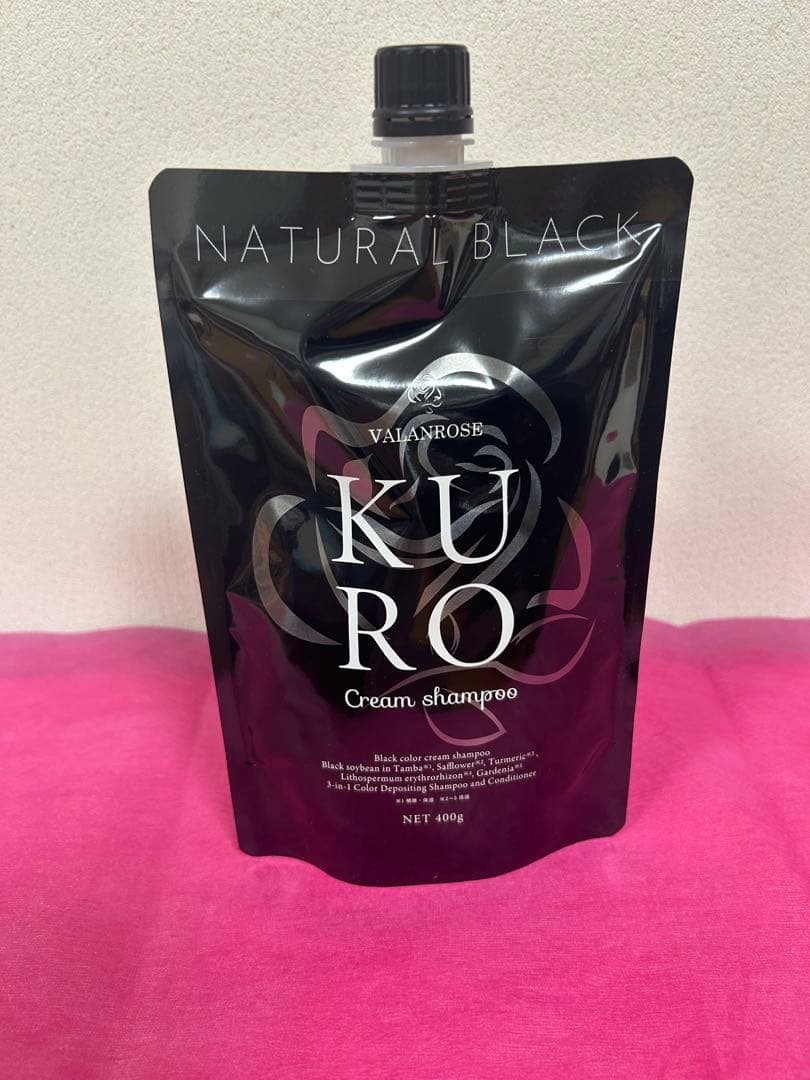 新品未開封】VALANROSE KURO Cream shampoo - メルカリ