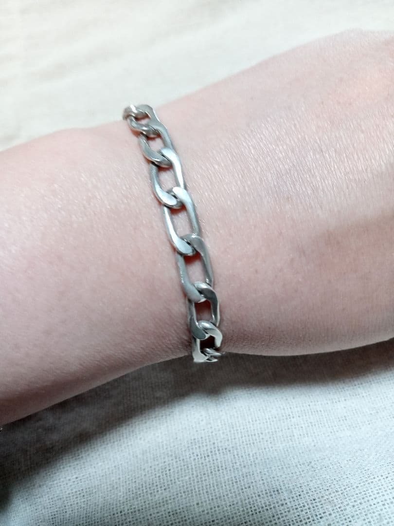 925MEX ブレスレット メキシカン メキシコ カットアズキ ボックスクラスプ