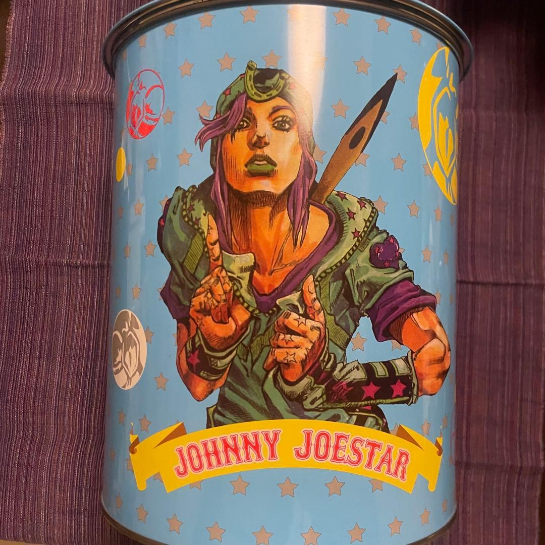 スティールボールラン　ローソン　懸賞　抽選当選品　タオル缶　ジョジョの奇妙な冒険