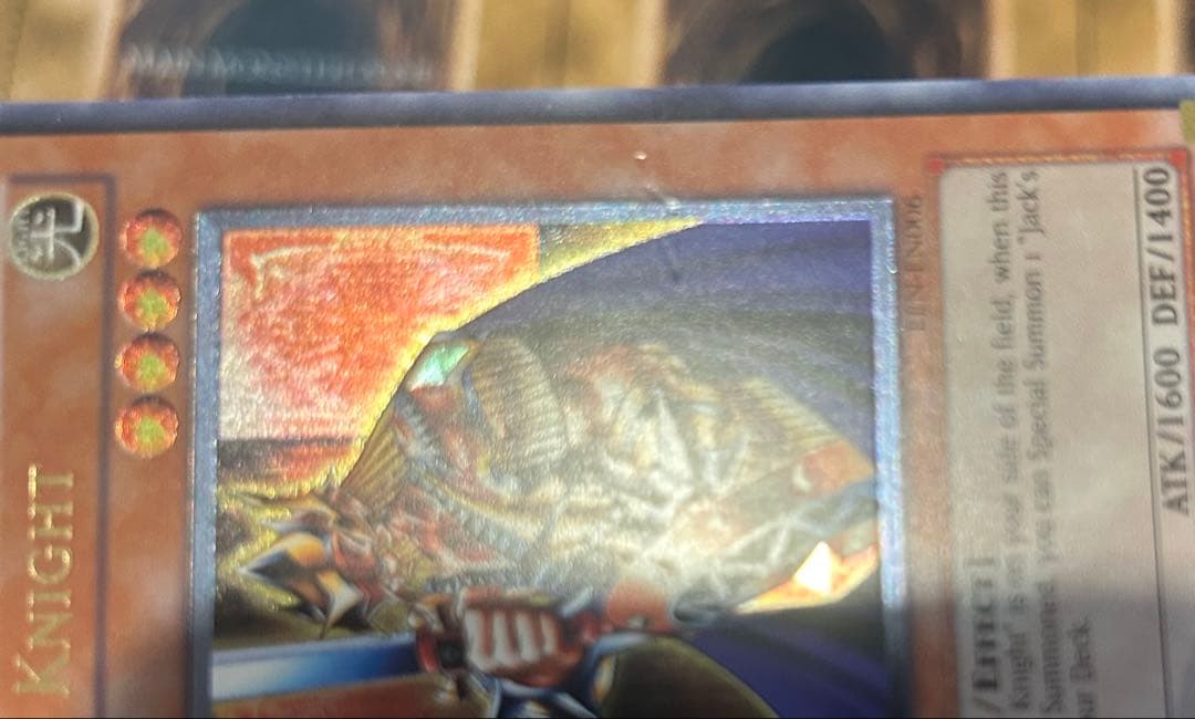 遊戯王 英語版 キングスナイト 1st レリーフ - メルカリ