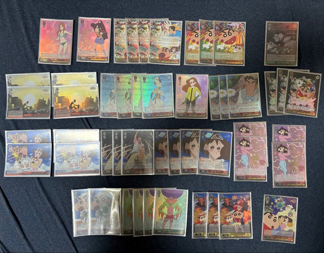 ヴァイス　クレしん　8電源 フルレア　パーツセット デッキパーツ付き ヴァイスシュヴァルツ 蓮ノ空 8電源 デッキ - メルカリ