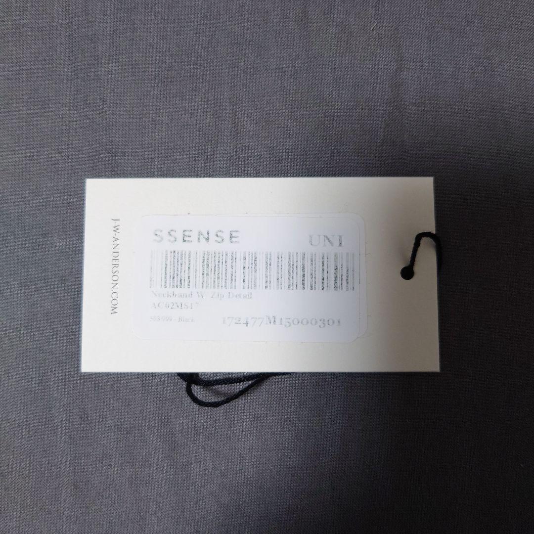 JW ANDERSON ネックウォーマー ブラック - メルカリ