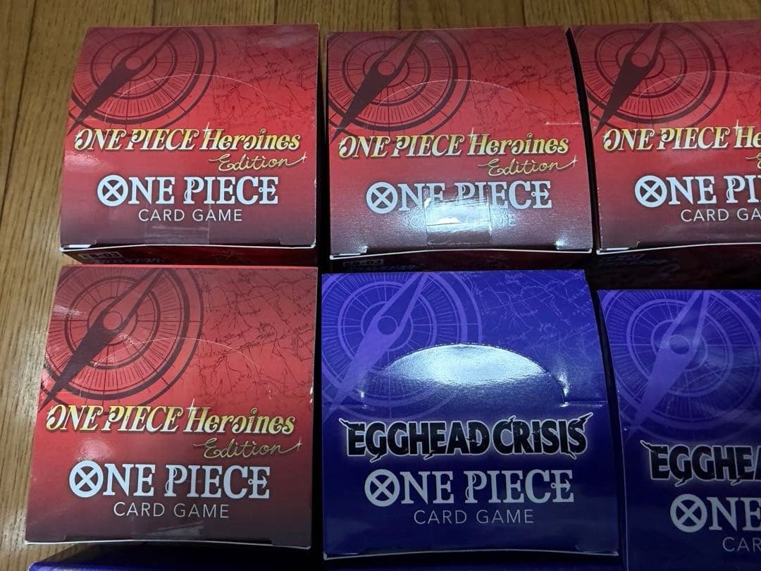 ヒロインズエディション EGGHEAD CRISIS未開封テープ付き 14BOX