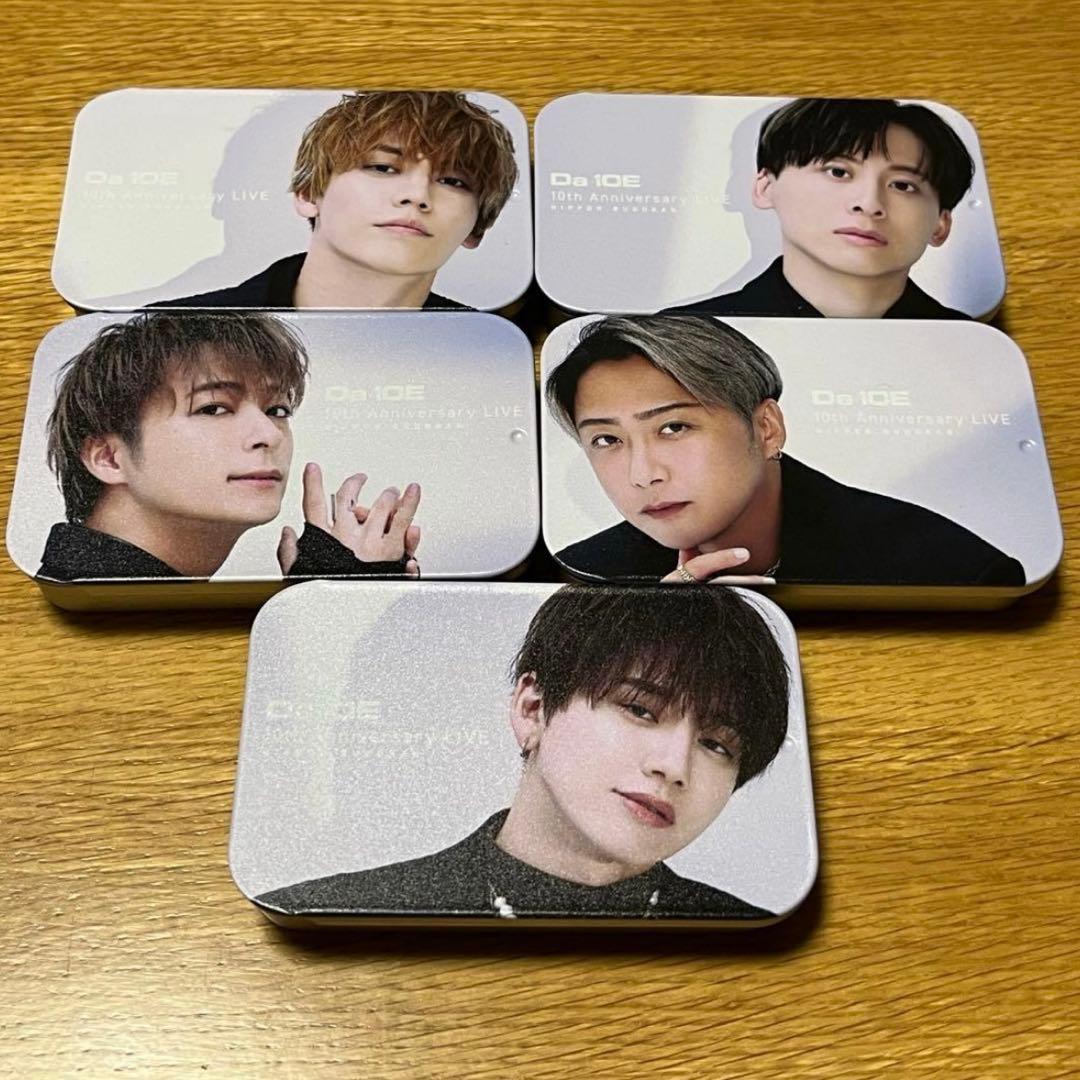 Da-iCE 武道館 スライド缶5種コンプリート