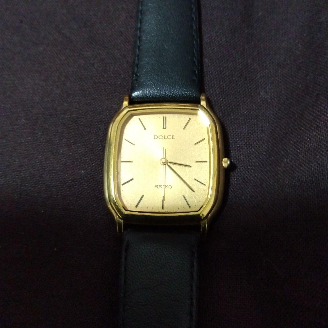 【値下げ】腕時計　SEIKO Dolce　長方形ケース　クォーツ　動作品 SEIKO 