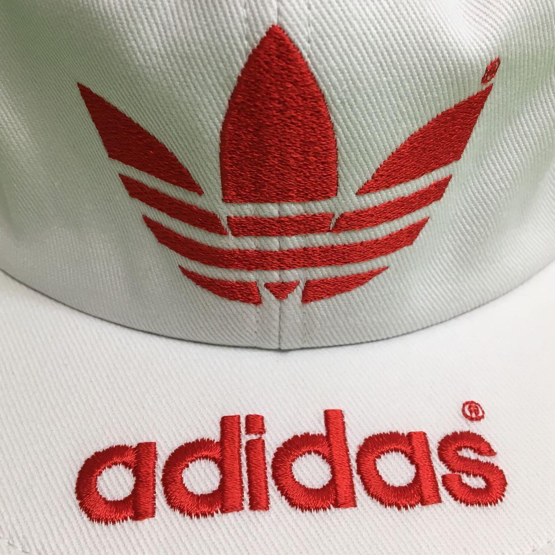 2720.adidas 90s 80s cap デサント 希少 キャップ 未使用 - メルカリ