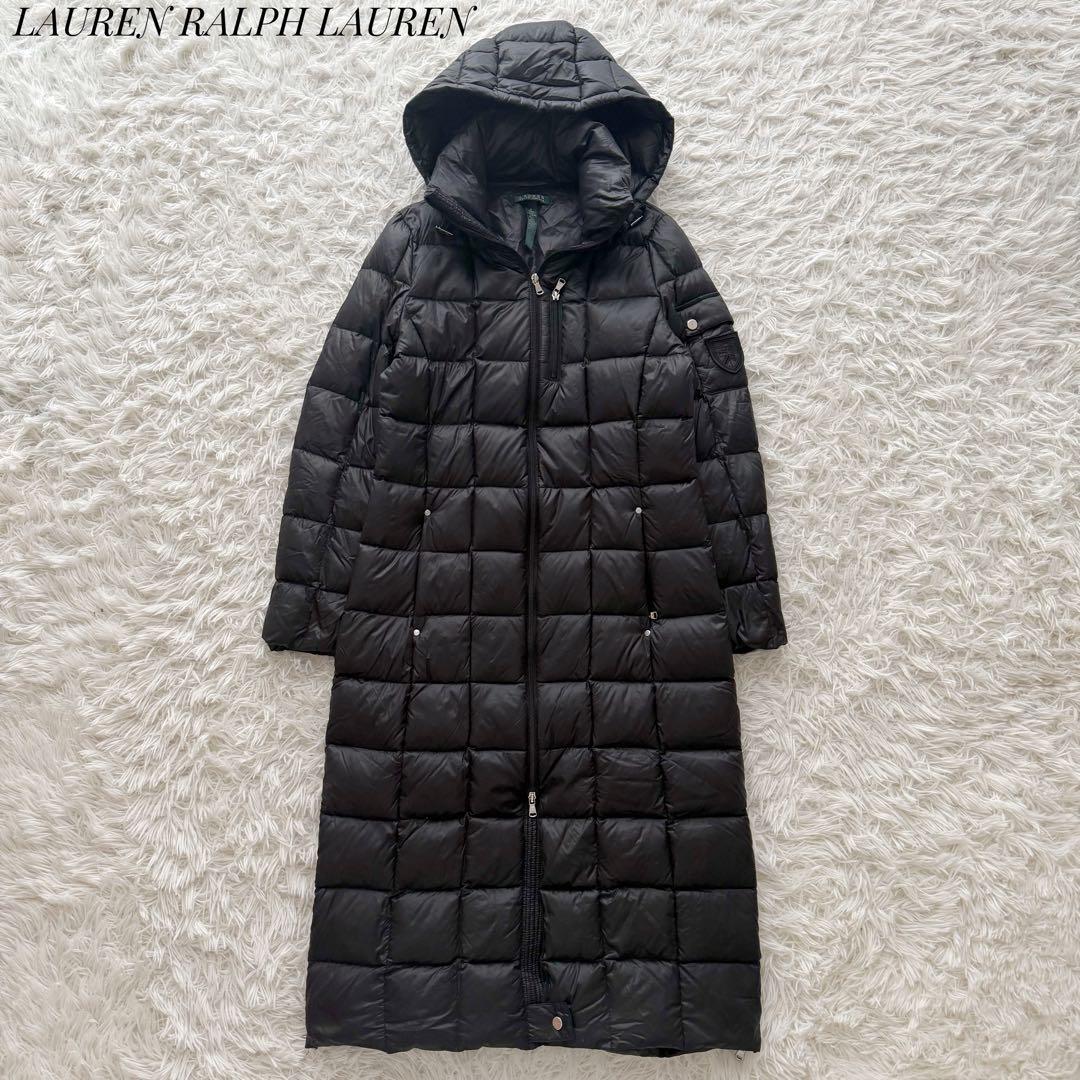 2WAY⭐︎LAUREN RALPH LAUREN ダウンロングコート ブラックS