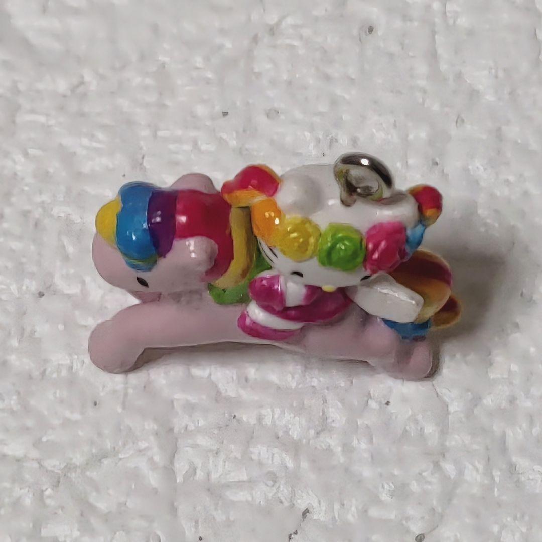 《超激レア》ハローキティ ピユーランド劇場「ウイングピース ユニコーン」チャーム